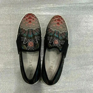 [US7.5]1.State Waylan  Embroidered sneaker